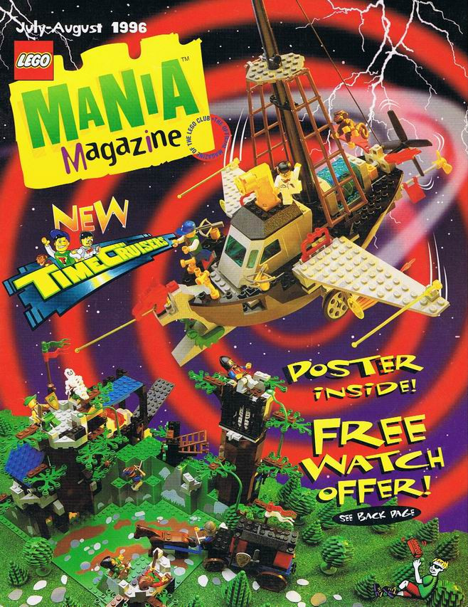 Zack the LEGOManiac - LEGO Mania Magazine 1996 issue
