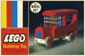 LEGO vintage wheel set
