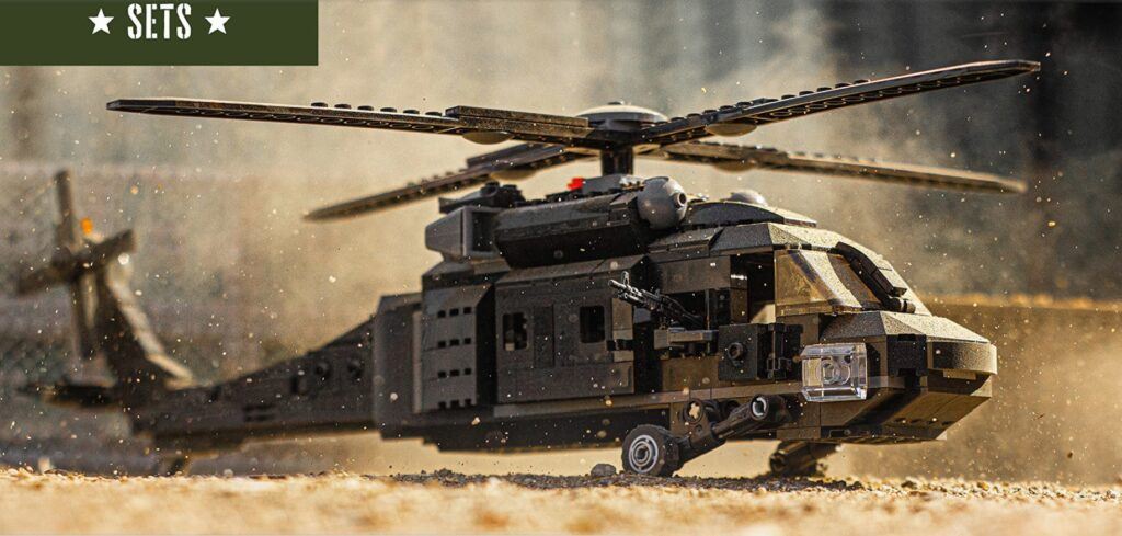 Custom military best sale lego sets