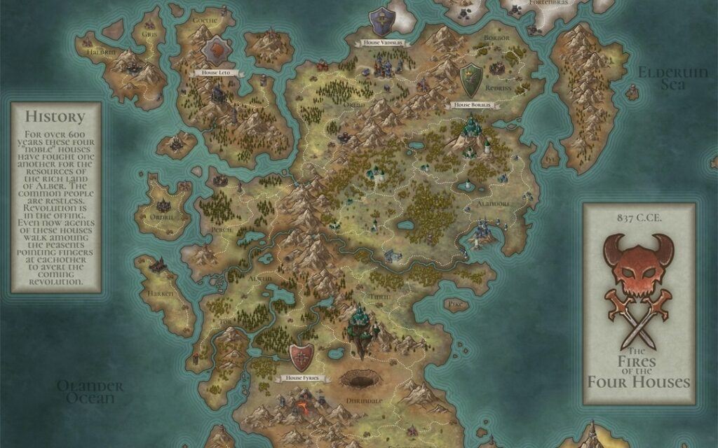 Goodbye Pitiful World! Easy Ways to Start Expanding Your RPG Quest for Badassery - Inkarnate Fantasy Maps